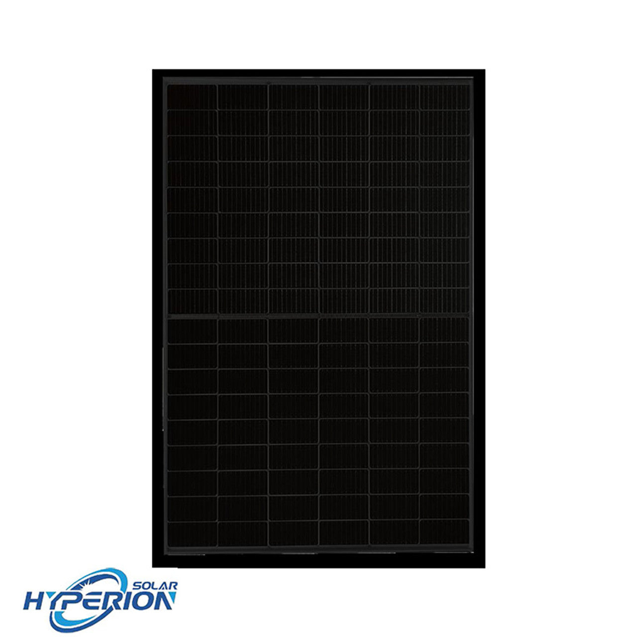 Hyperion (Runergy) 450W Bifacial N-Type Solar Panel | Up to 550W Output (Full Black)